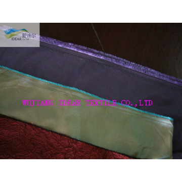 Tissu taffetas Nylon Polyester entrelacées pour vêtement